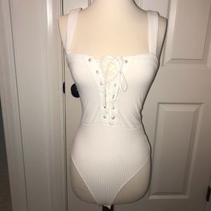 Honey punch body suit